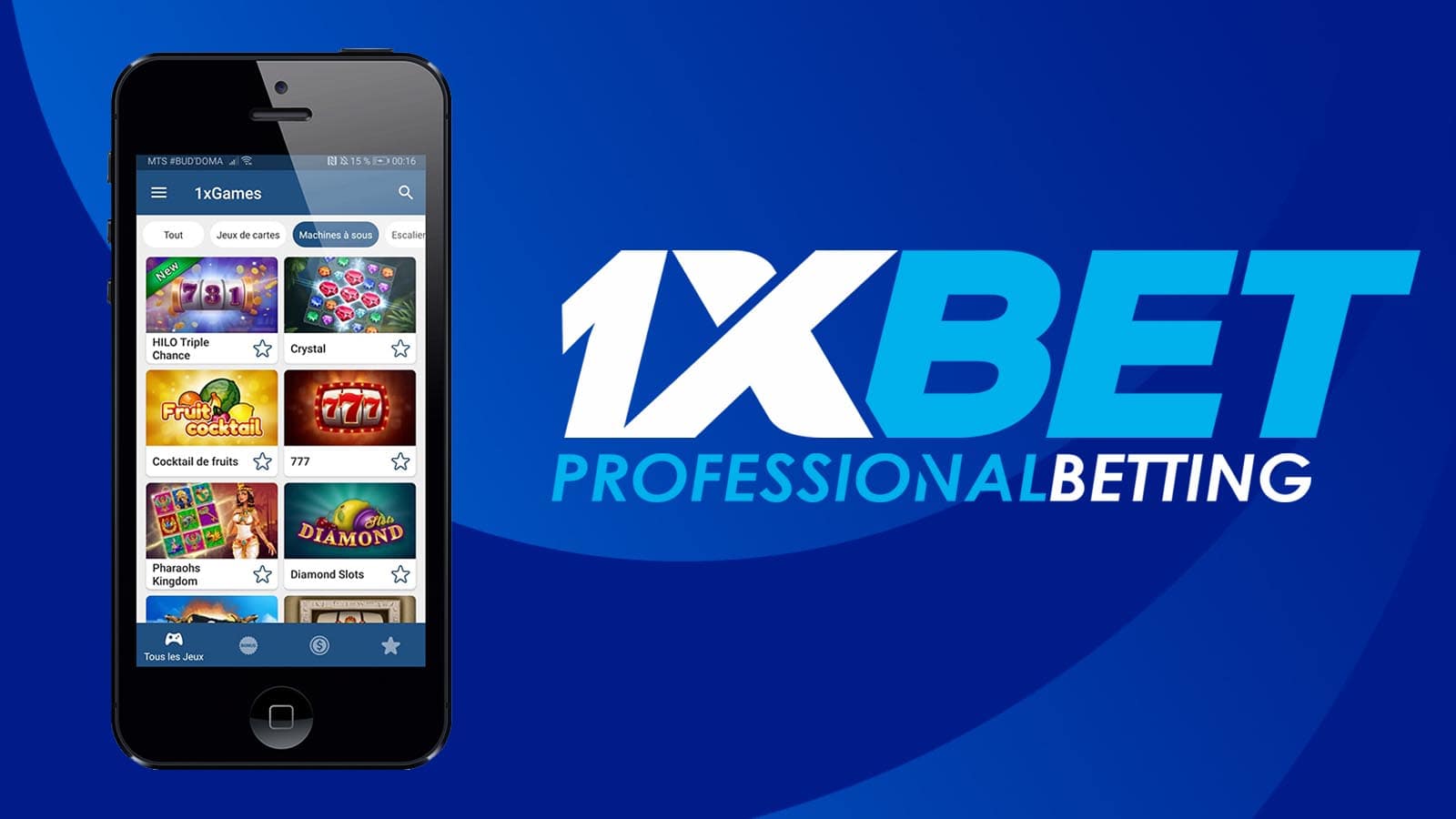 Télécharger l'APK 1xBet pour Android - Rapide et Gratuit