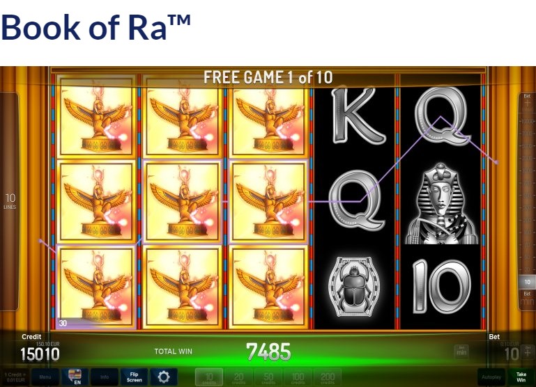 Book of Ra Online Slot