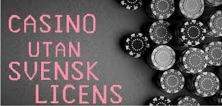 Minsta Insättning Casino Utan Svensk Licens - En Fördjupning